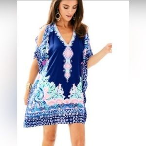 Lilly Pulitzer Atlin silk caftan size s/m